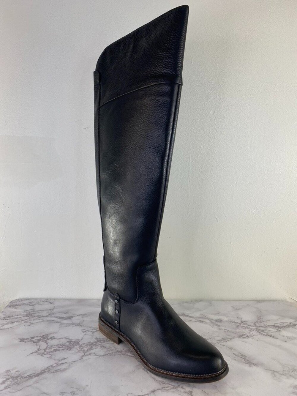 Franco Sarto Women's Haleen Over-the-Knee Boots, BLACK, Size 6.5 M